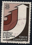 Stamps : Asia : Turkey :  Kalkinma Plani - 5 año Plan de desarrollo