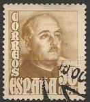 Sellos de Europa - Espa�a -  General Franco (huecograbado). Ed 1022
