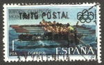 Stamps Spain -  2340 - XXI Olimpiadas en Montreal, traineras