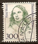 Stamps Germany -  Retrato de personajes-Fanny Hensel(compositora)
