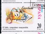 Stamps Spain -  Edifil  3668  Correspondencia Epistolar Escolar.  