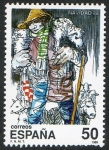 Stamps Spain -  2977-  Navidad 1988. Pastor.