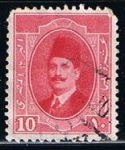 Sellos de Africa - Egipto -  Scott  97  Fuad (2)