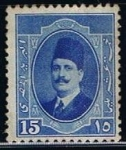 Stamps Egypt -  Scott  98  Rey Fuad (2)
