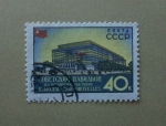 Stamps Russia -  Pabellon Ruso. Bruselas.