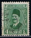 Stamps Egypt -  Scott  134  Rey Fuad