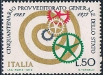 Stamps Italy -  50º ANIV. DE LOS SERVICIOS DE APROVISIONAMIENTO DEL ESTADO. Y&T Nº 1143