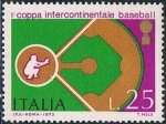 Stamps Italy -  1ª COPA INTERNACIONAL DE PELOTA BASE. Y&T Nº 1144