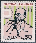 Stamps Italy -  CENTENARIO DEL NACIMIENTO DEL HISTORIADOR GAETANO SALVEMINI. Y&T Nº 1148