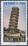 Stamps Italy -  LA TORRE DE PISA. Y&T Nº 1151