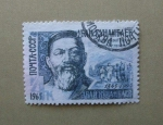 Stamps Russia -  Personajes Rusos. Abay Kunanbaev (1845 - 1907 ) Poeta.