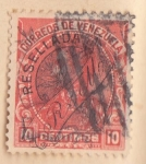 Stamps America - Venezuela -  Escudo Ed 1880
