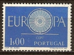Stamps Portugal -  Marca de europa.