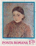 Stamps Romania -  C.Pisarro
