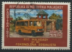 Sellos del Mundo : Africa : Madagascar : S583 - Bus correo