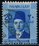 Stamps Egypt -  Scott  215  Rey Farouk