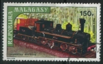 Sellos de Africa - Madagascar -  SC115 - Locomotora antigua