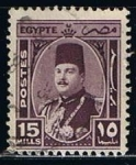 Stamps Egypt -  Scott  248  Rey Farouk