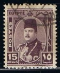 Sellos de Africa - Egipto -  Scott  248 Rey Farouk