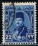 Stamps Egypt -  Scott  251  Rey Farouk