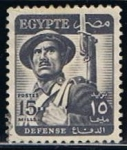Stamps Egypt -  Scott  328  Soldado