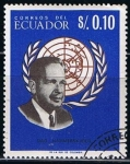 Stamps : America : Ecuador :  Dag Hammersk