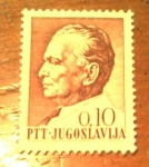 Stamps Yugoslavia -  Yugoslavia presidente tito