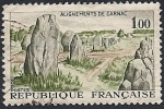 Sellos de Europa - Francia -  Alineamientos megaliticos de Carnac