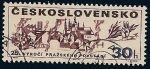 Stamps Czechoslovakia -  25 aniversario de la sublevación de Praga