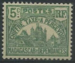Sellos de Africa - Madagascar -  SJ10 - Palacio de Gobierno