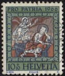 Stamps Switzerland -  PRO-PATRIA 1966