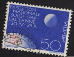 Sellos del Mundo : Europa : Suiza : Exposition Nationale Suisse 1964. Lausanne 30 IV - 25 X