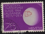 Stamps : Europe : Switzerland :  Exposition Nationale Suisse 1964. Lausanne 30 IV - 25 X