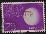 Sellos de Europa - Suiza -  Exposition Nationale Suisse 1964. Lausanne 30 IV - 25 X