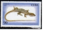 Stamps America - Cuba -  Lagarto endemico