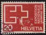 Stamps Switzerland -  Exposition Nationale Lausanne 1964