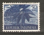 Stamps Indonesia -  PALMA  DE  COCO