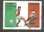 Stamps : Africa : Guinea_Bissau :  CAMPEONATO  MUNDIAL  ITALIA  90