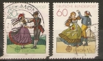 Stamps : Europe : Germany :  DANZAS  REGIONALES