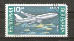 Sellos de Europa - Bulgaria -  JET  TU-204