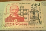 Sellos del Mundo : Europa : Espa�a : 150 anniv.de la linea telegrafica,optica-madrid-irun 