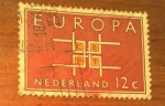 Sellos de Europa - Holanda -  C,E,P,T square holanda