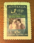 Sellos de Oceania - Australia -  Centenario of cinema  on our selection
