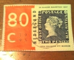 Stamps Netherlands -  Purchase of the blue mauritius holanda
