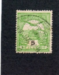 Stamps Hungary -  sello antiguo