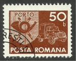 Stamps Romania -  Posta Romana, camión