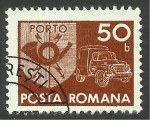 Sellos de Europa - Rumania -  Posta Romana, camión