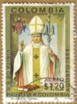 Stamps Colombia -   Visita S.S. PAULO VI A COLOMBIA