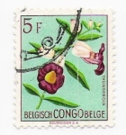 Sellos de Africa - Rep�blica del Congo -  flores