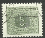 Stamps Czechoslovakia -  Cifra